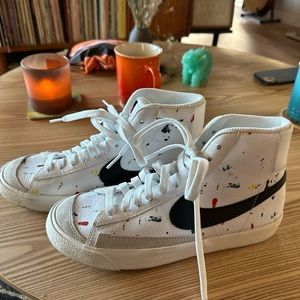 Nike Blazer Mid 77 Paint Splatter Hightops